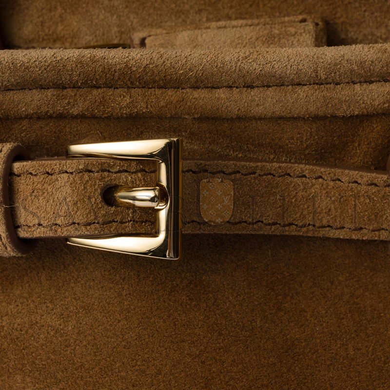 PRADA BONNIE MEDIUM SUEDE HANDBAG 1BA426 (32*15.5*12cm)